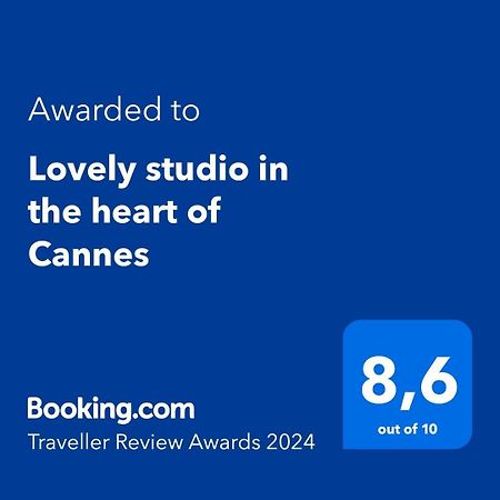 Lovely Studio In The Heart Of Cannes Extérieur photo