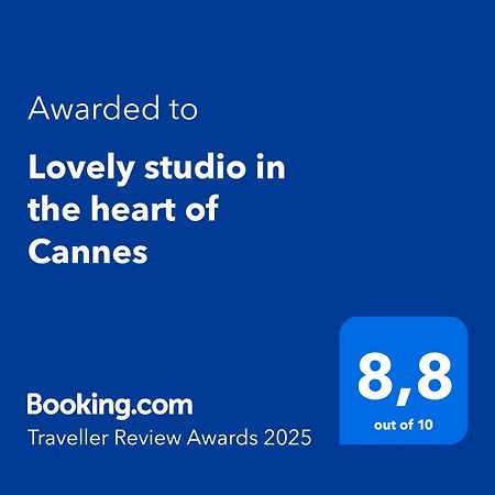 Lovely Studio In The Heart Of Cannes Extérieur photo