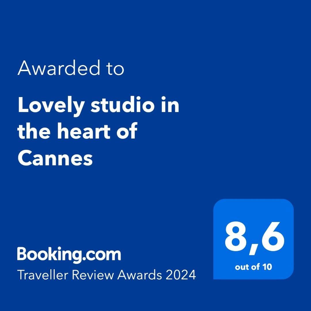 Lovely Studio In The Heart Of Cannes Extérieur photo